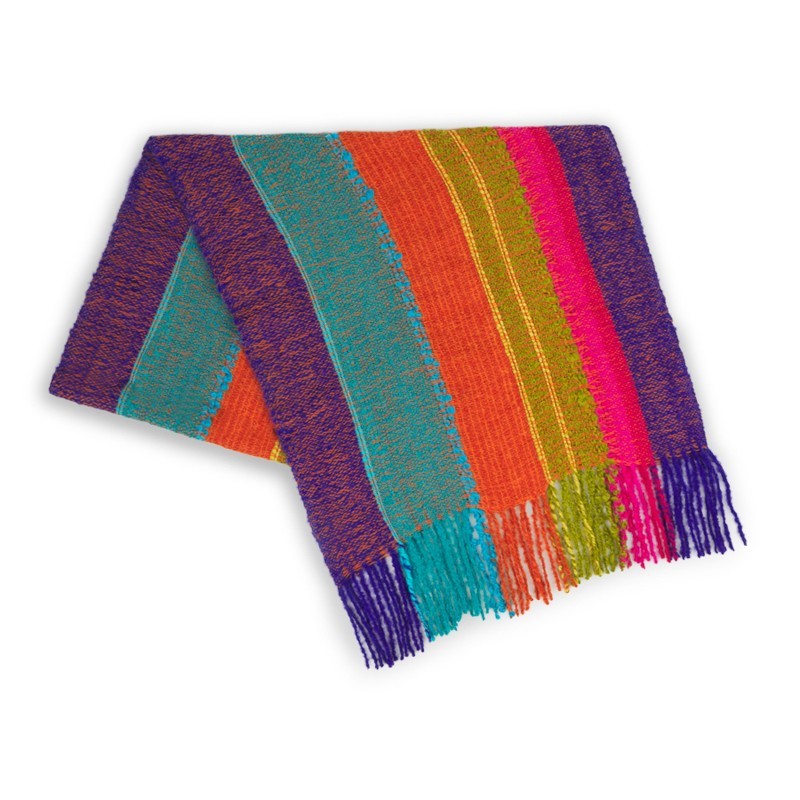 Etole multicolore COLCA en Baby Alpaga Etole multicolore COLCA en Baby Alpaga