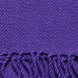 Echarpe artisanale simple fil 100% alpaga VIOLET