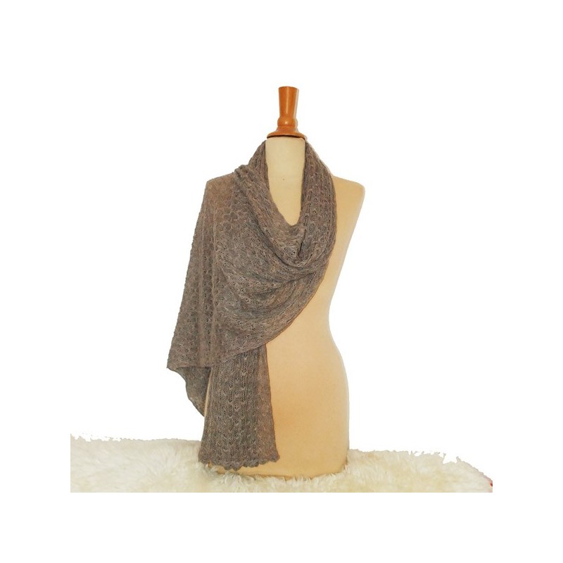 Echarpe NAZCA baby alpaga ultra soyeux BEIGE Echarpe NAZCA baby alpaga ultra soyeux BEIGE